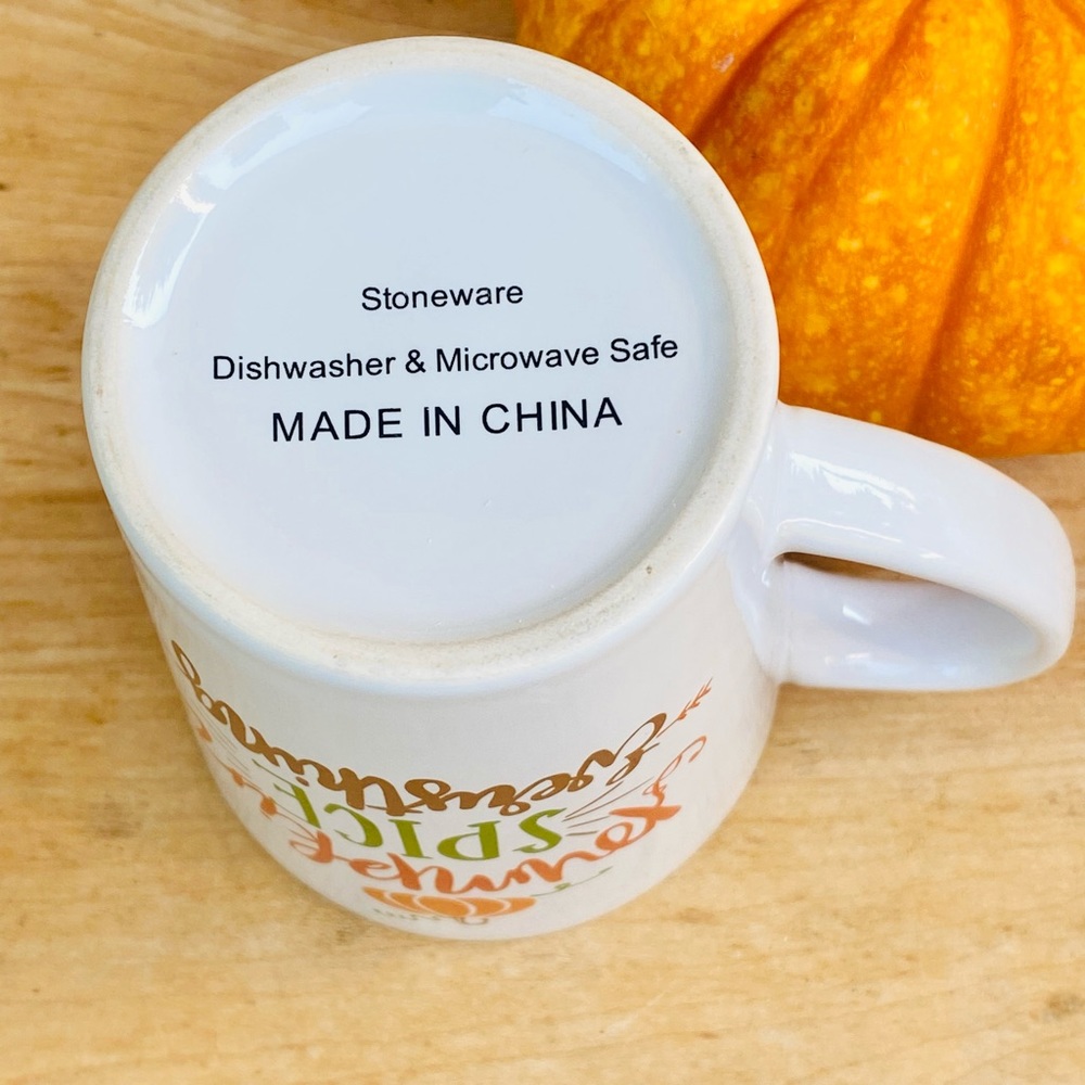 Pumpkin Spice Everything Stoneware Travel Mug - Picture 6 of 6